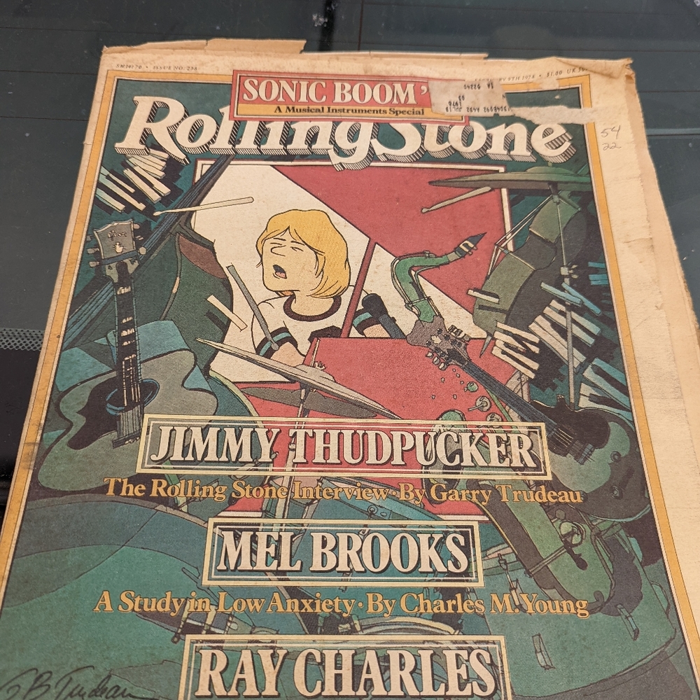 Vintage Rolling Stones magazines 1975&1978 all for one price